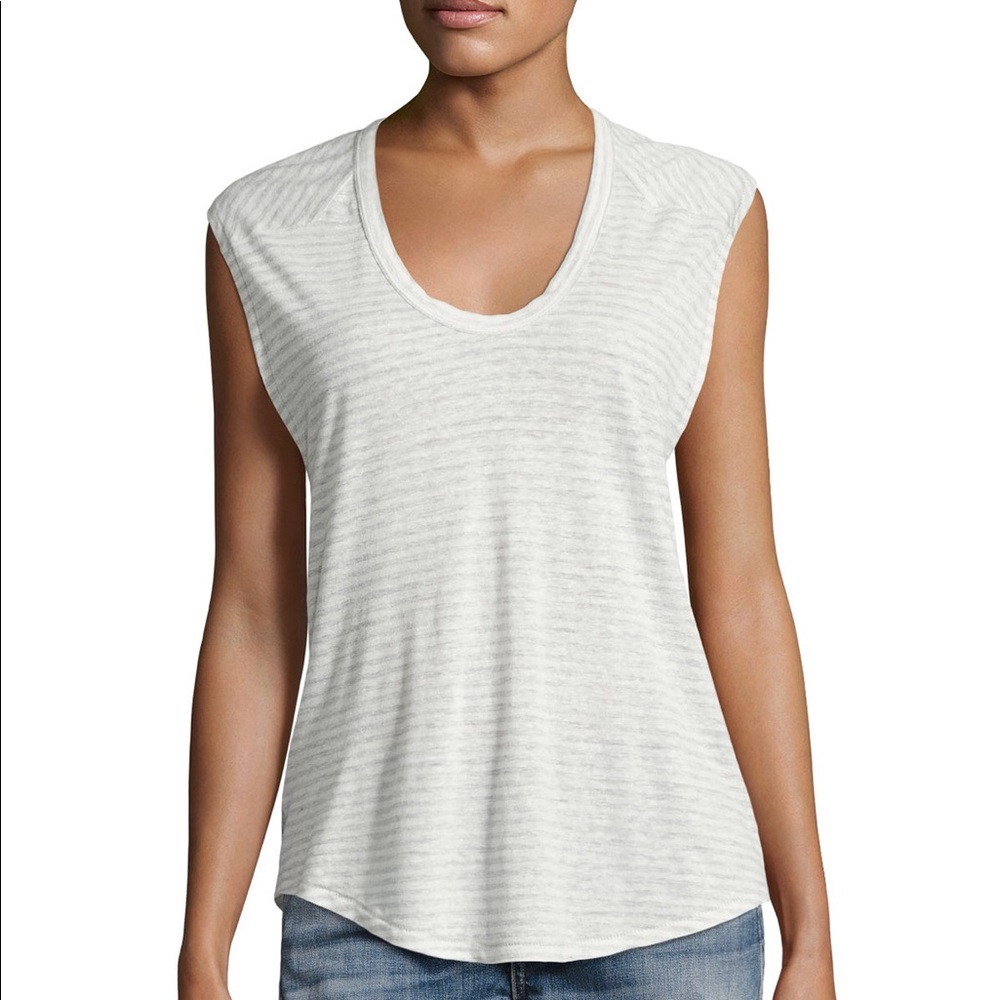 Rag and Bone/JEAN Valley Striped Top
